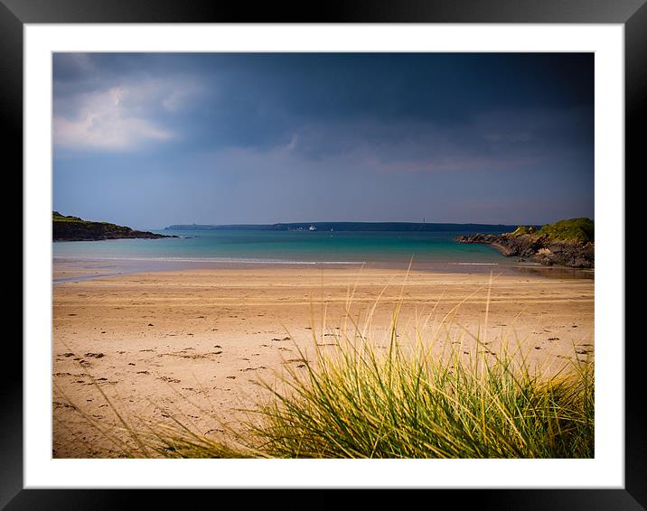 West Angle Bay, Pembrokeshire, Wales, UK Framed Mounted Print by Mark Llewellyn