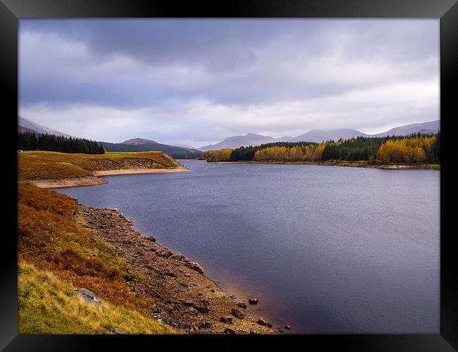 Loch Laggan, Scotland, UK Framed Print by Mark Llewellyn