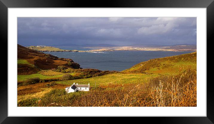 Storm over Skye, Scotland, UK Framed Mounted Print by Mark Llewellyn