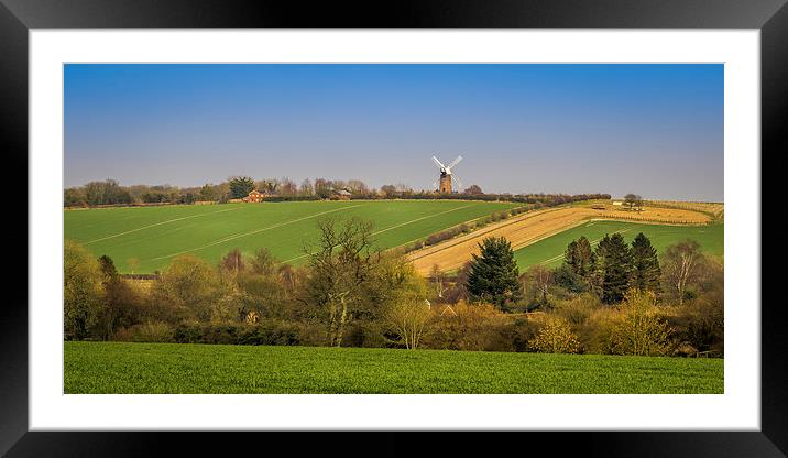 Wilton Windmill, Wiltshire, England, UK Framed Mounted Print by Mark Llewellyn