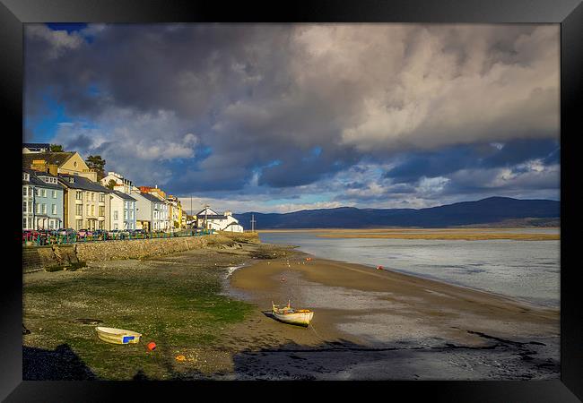 Aberdovey Seafront, Wales, UK Framed Print by Mark Llewellyn