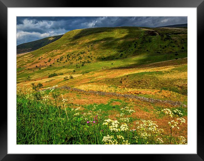 Brecon Beacons, Wales, UK Framed Mounted Print by Mark Llewellyn