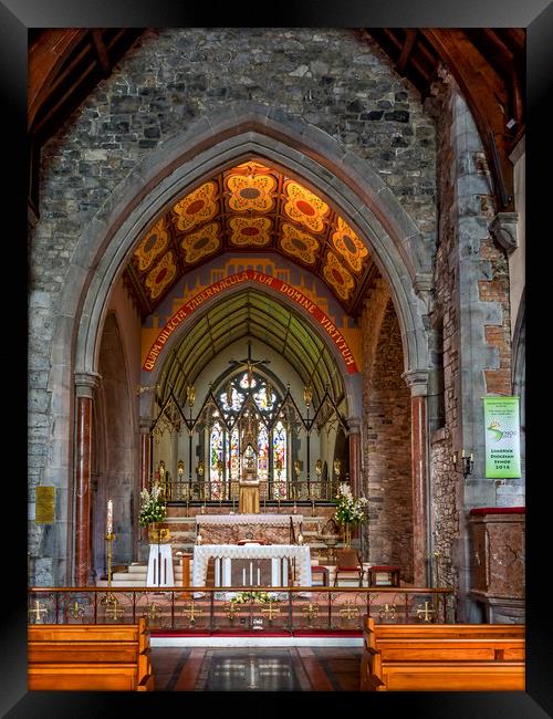 Holy Trinity Abbey, Adare, Ireland Framed Print by Mark Llewellyn