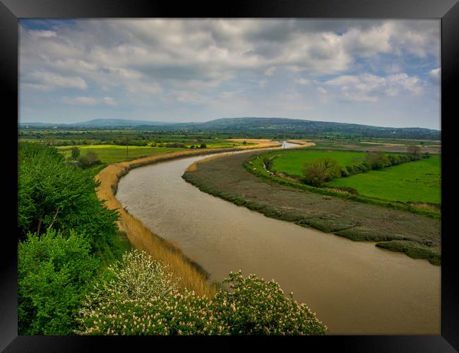 River Shannon, Bunratty, Ireland Framed Print by Mark Llewellyn