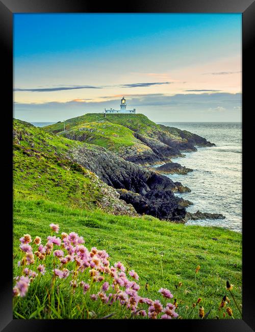 Strumble Head Lighthouse, Pembrokeshire, Wales, UK Framed Print by Mark Llewellyn