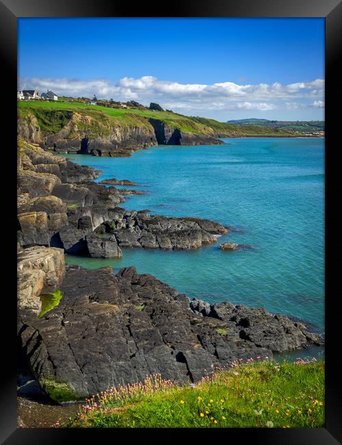 Cardigan Bay, Ceredigion, Wales, UK Framed Print by Mark Llewellyn
