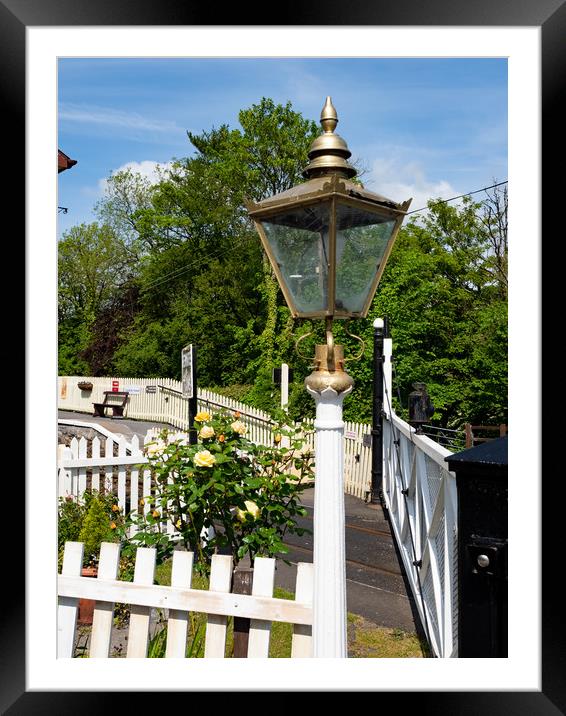 Bronwydd Arms Station, Carmarthenshire, Wales, UK Framed Mounted Print by Mark Llewellyn