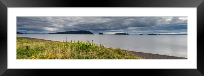 Five Islands, Nova Scotia, Canada Framed Mounted Print by Mark Llewellyn