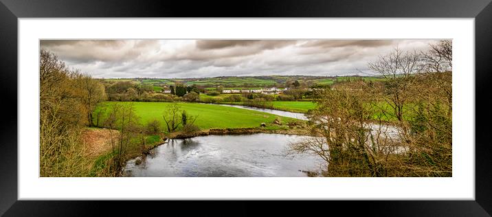 River Teifi, Pembrokeshire, Wales, UK Framed Mounted Print by Mark Llewellyn