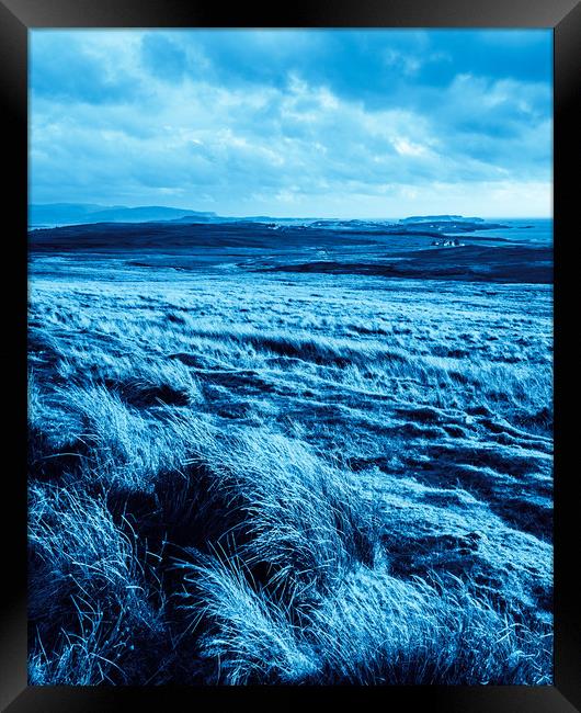 Skye Blue, Scotland, UK Framed Print by Mark Llewellyn