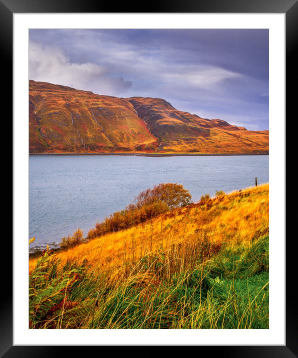 Skye View, Scotland, UK Framed Mounted Print by Mark Llewellyn