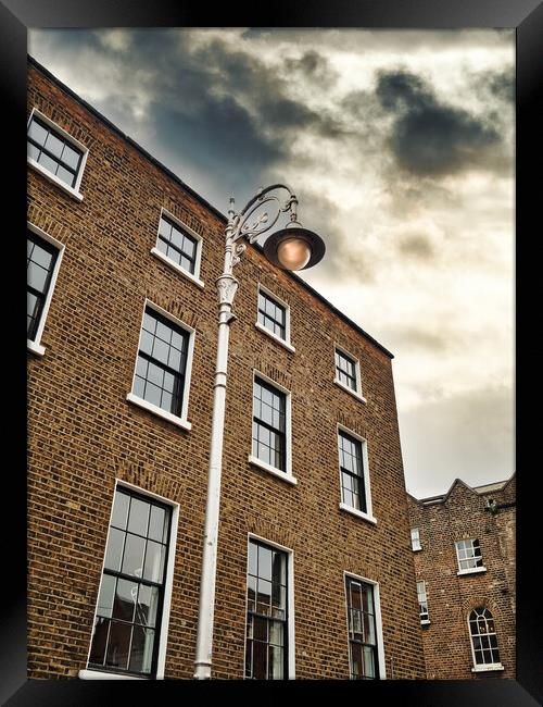 Dublin Street Lamp, Ireland Framed Print by Mark Llewellyn