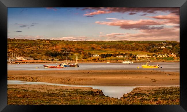 Cardigan Bay and Gwbert, Ceredigion, Wales, UK Framed Print by Mark Llewellyn