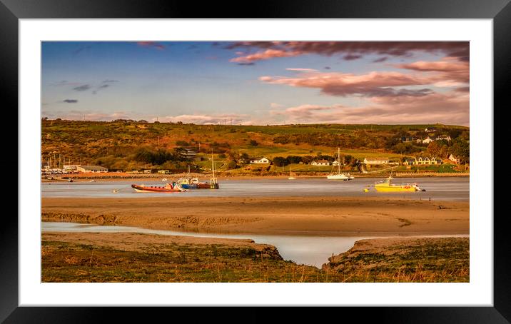 Cardigan Bay and Gwbert, Ceredigion, Wales, UK Framed Mounted Print by Mark Llewellyn