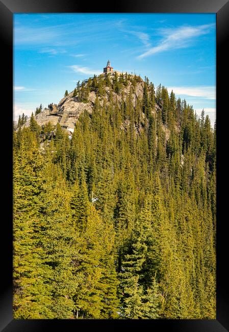Sulphur Mountain, Banff, Canada Framed Print by Mark Llewellyn