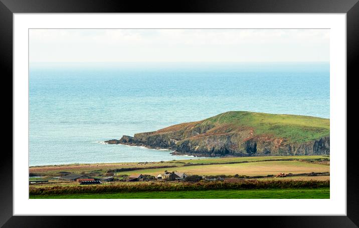 Cardigan Island, Ceredigion, Wales, UK Framed Mounted Print by Mark Llewellyn