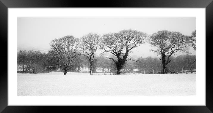 Winters Come Framed Mounted Print by Simon West