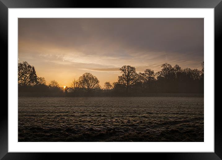 The Morning Sun Framed Mounted Print by Simon West
