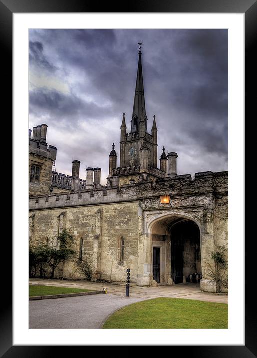 Ashridge House Framed Mounted Print by Simon West