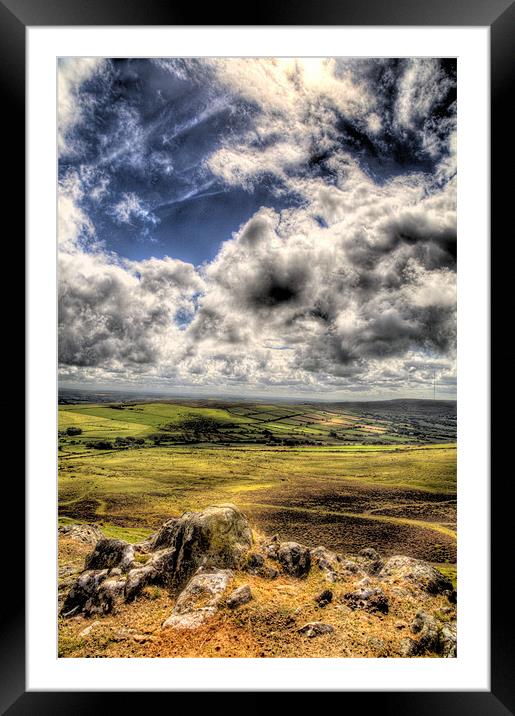 Preseli Hills, Pembrokeshire Framed Mounted Print by Simon West