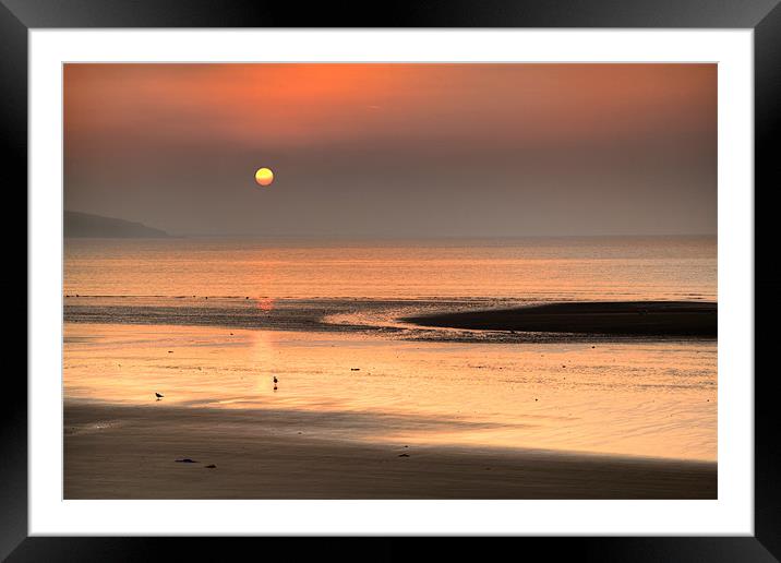 Early Morning Sun Framed Mounted Print by Simon West