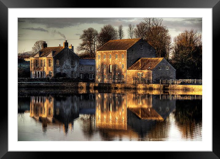 Carew Tidal Mill Framed Mounted Print by Simon West