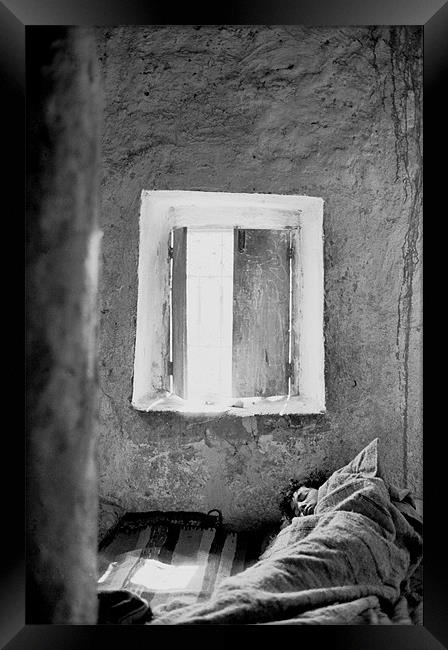 Omar's Window Morocco Framed Print by Peter Spenceley