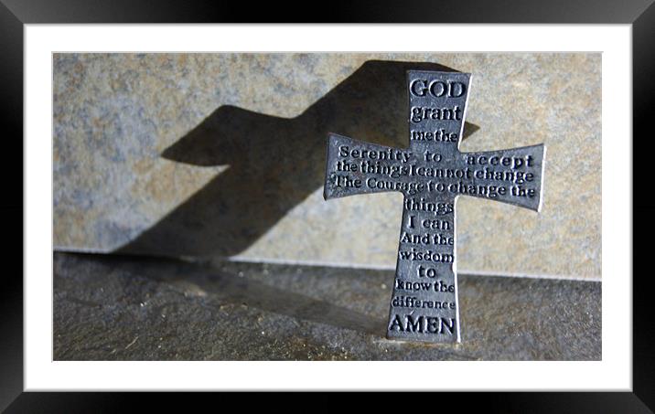 A prayer for us all Framed Mounted Print by peter nix