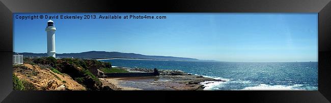 Wollongong Harbour Framed Print by David Eckersley