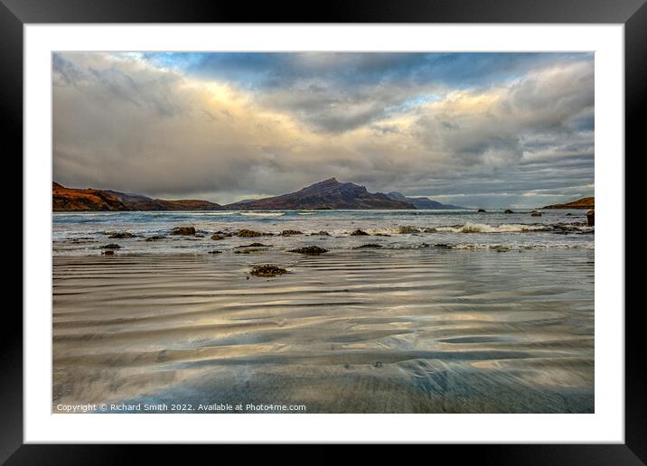 Ben Tianavaig #2 Framed Mounted Print by Richard Smith
