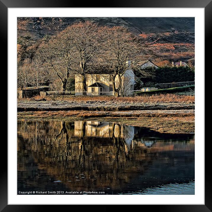 Seafield House Framed Mounted Print by Richard Smith