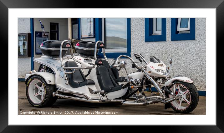 Motor Trike #2 Framed Mounted Print by Richard Smith