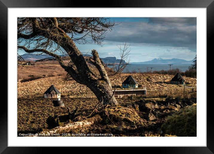 Where will you stay for your next holiday? Framed Mounted Print by Richard Smith