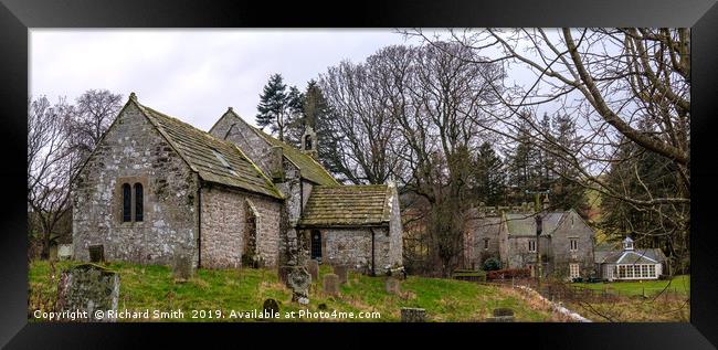 St. Michaels and All Saints Church, Alnham #2 Framed Print by Richard Smith