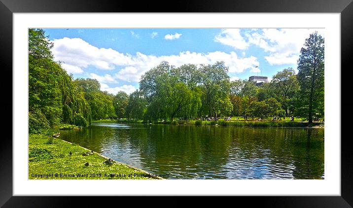 Pond Collection 19 Framed Mounted Print by Emma Ward