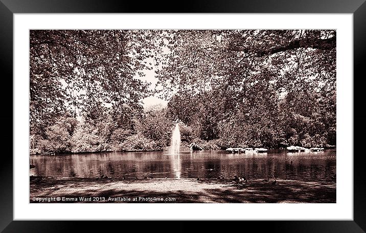 Pond Collection 23 Framed Mounted Print by Emma Ward