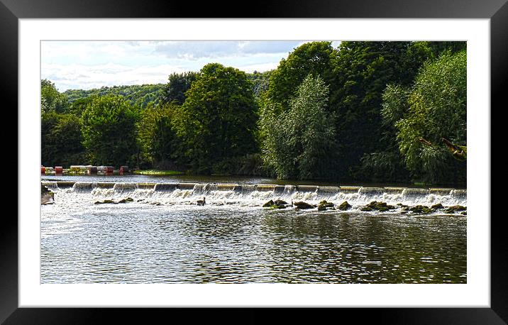 falls collection 4 Framed Mounted Print by Emma Ward