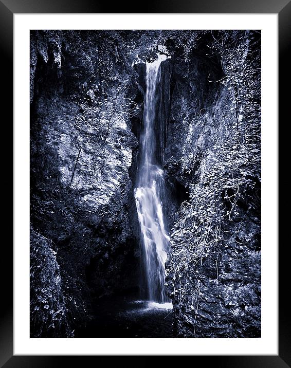 waterfall collection 5 Framed Mounted Print by Emma Ward
