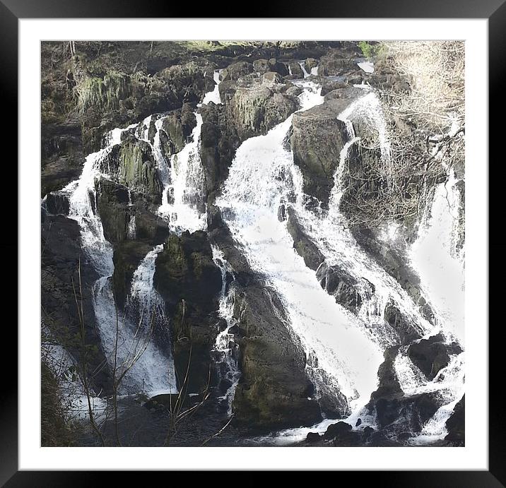 Swallow Falls Collection 2 Framed Mounted Print by Emma Ward