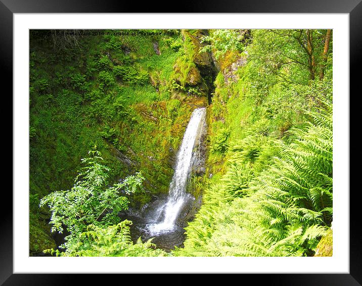 Pistyll Rhaeadr collection 4 Framed Mounted Print by Emma Ward