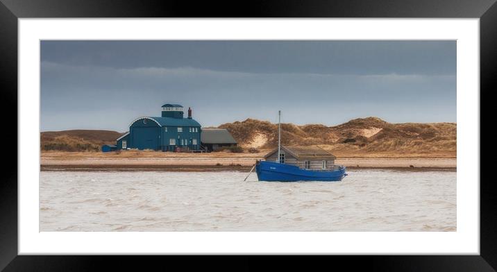 Mary and The Lifeboat House Framed Mounted Print by Nigel Jones