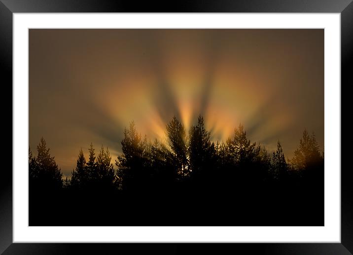 New dawn light Framed Mounted Print by Nigel Atkinson
