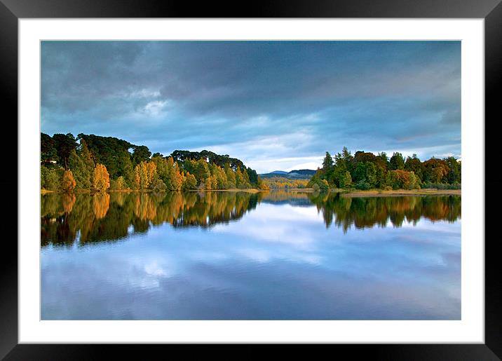 Autumn Colour Framed Mounted Print by Nigel Atkinson