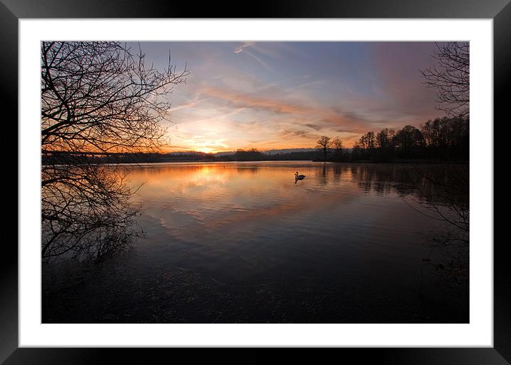 Haysden at Dawn Framed Mounted Print by Stuart Gennery