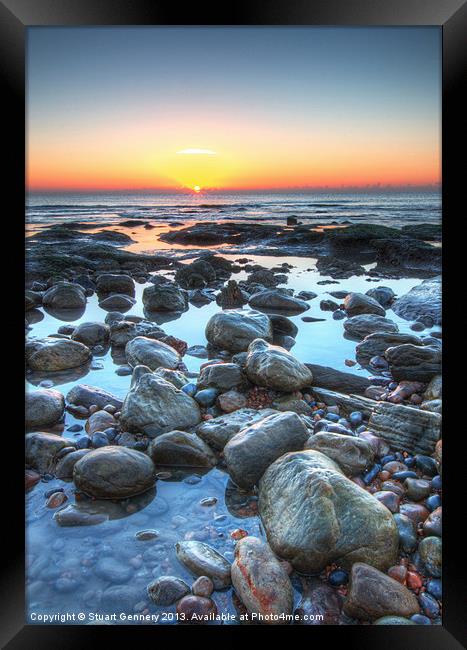 Winchelsea Sunrise Framed Print by Stuart Gennery