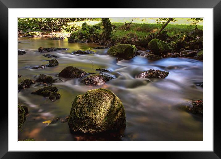 River Fowey Framed Mounted Print by Stuart Gennery