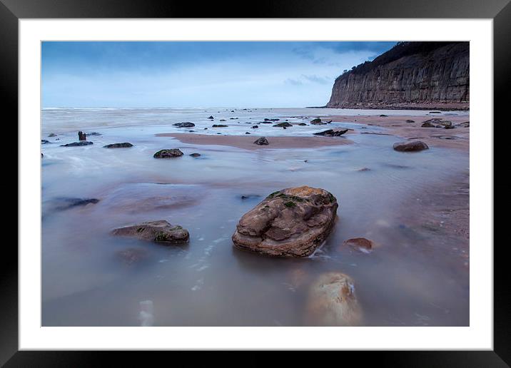 Tides In Framed Mounted Print by Stuart Gennery