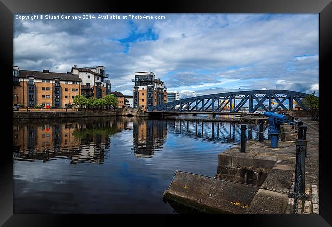 The Shore, Leith Framed Print by Stuart Gennery