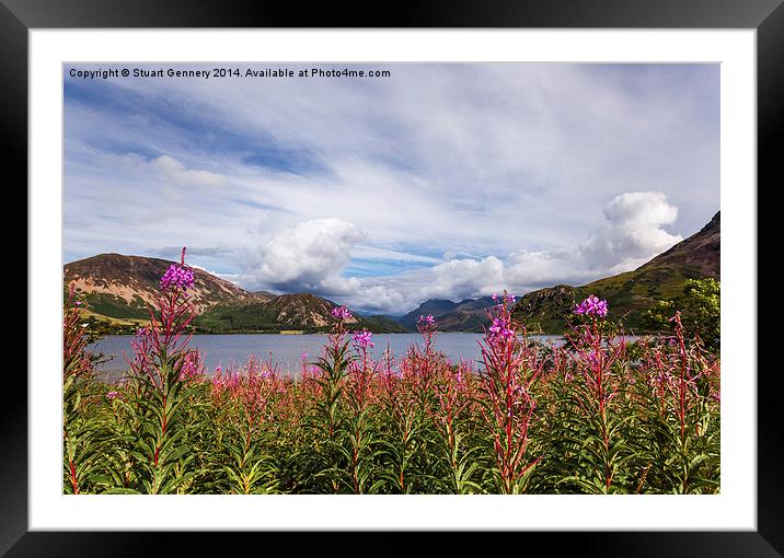  Ennerdale View Framed Mounted Print by Stuart Gennery