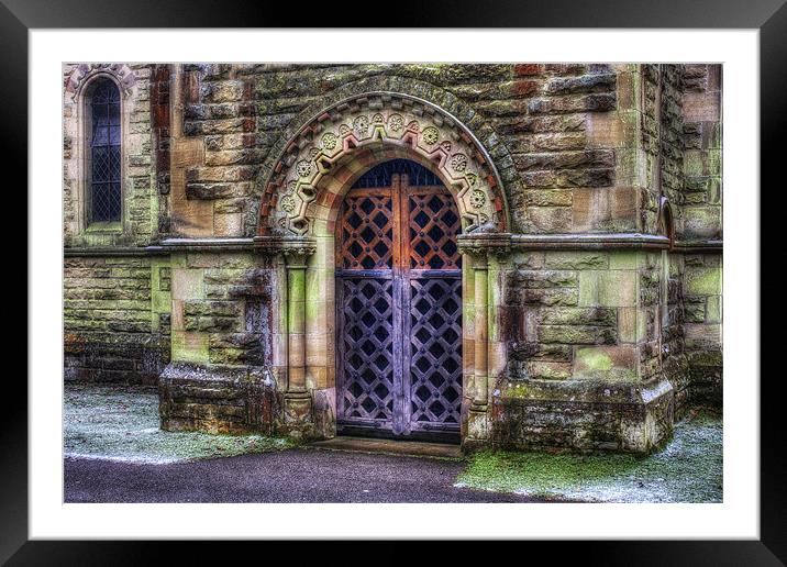 Church Doorway Framed Mounted Print by Ian Mitchell